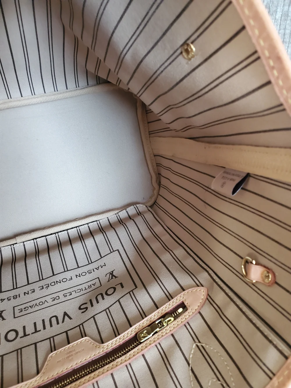 Louis Vuitton Monogram Canvas Brown Tote Bag